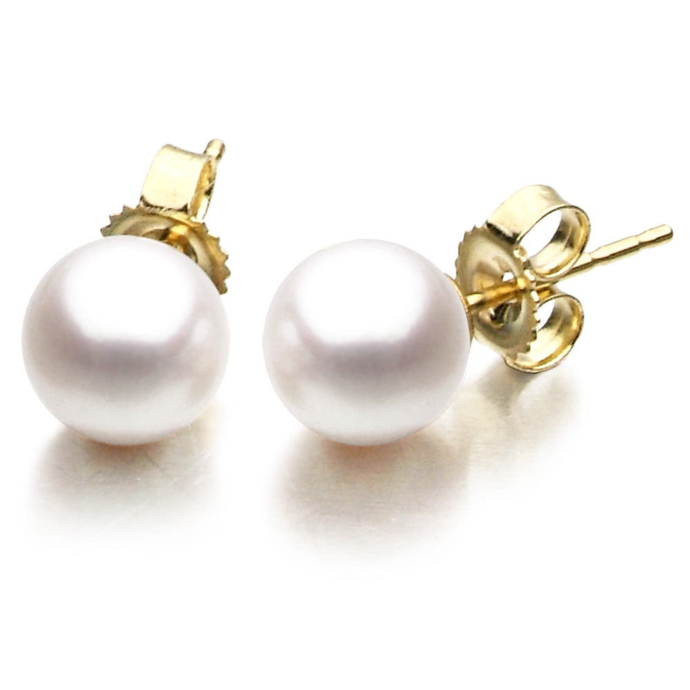 Freshwater Pearl Studs - 11.5-12mm